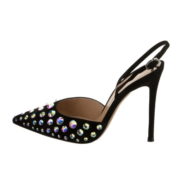 Gianvito Rossi Suede Heels
